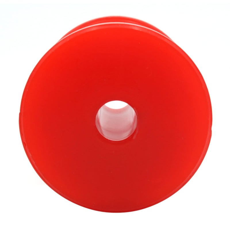 UANOFCN Boat Trailer Bow Stop Roller 3 Inch Polyurethane Roller, Replacement Boat Jetski Trailer Part Non Marking Red - Image 4